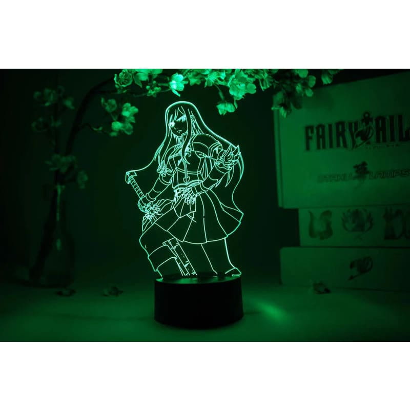 3D-Nachtlicht Erza "Knight" - Fairy Tail™