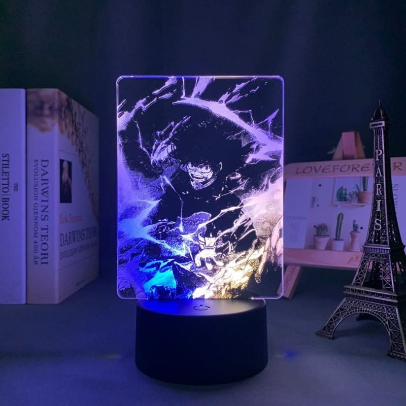3D-Nachtlicht Izuku Midoriya Zweifarbig - My Hero Academia™