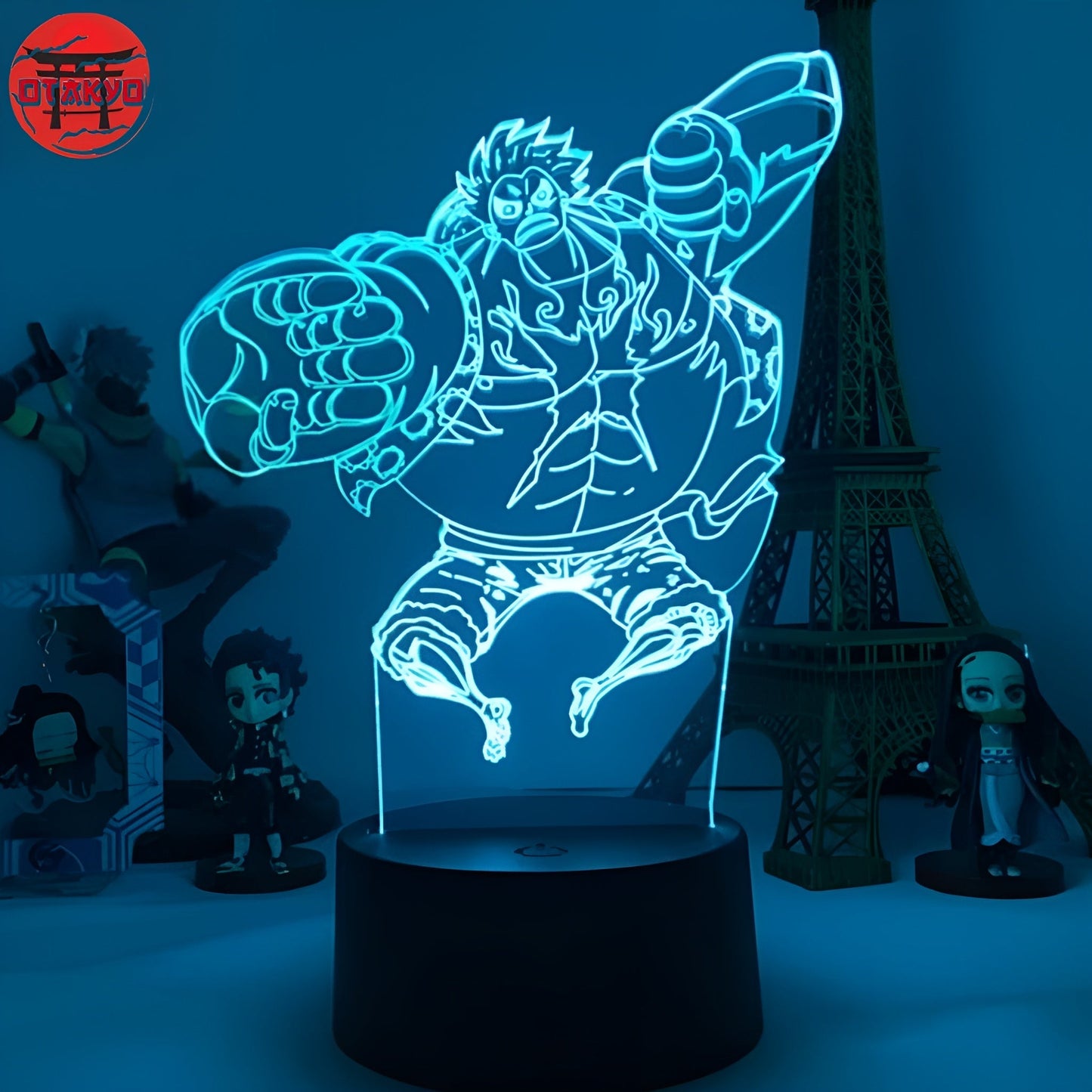 3D-Nachtlicht Luffy "Gear 4th" - One Piece™