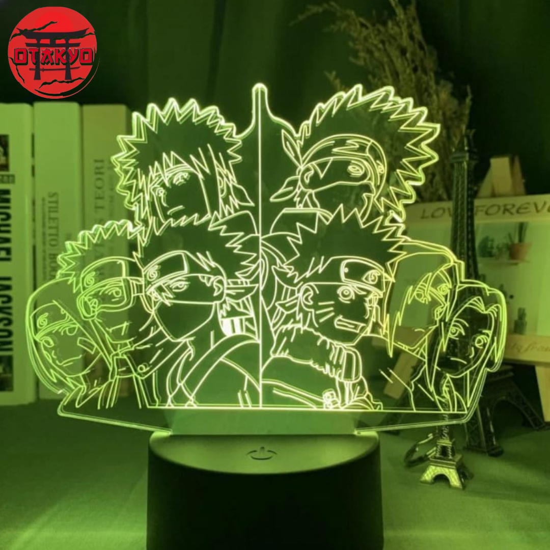 3D-Nachtlicht Team 7 x Team Minato - Naruto Shippuden™