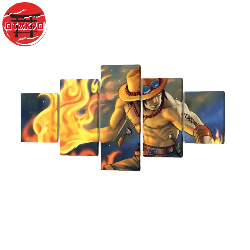 Ace Gemälde - One Piece™