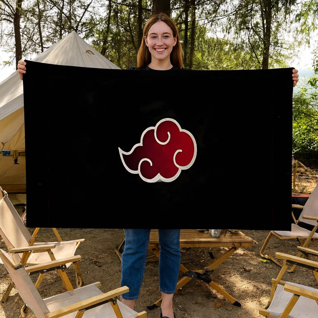 Akatsuki Flagge „Legendäres Symbol" - Naruto™