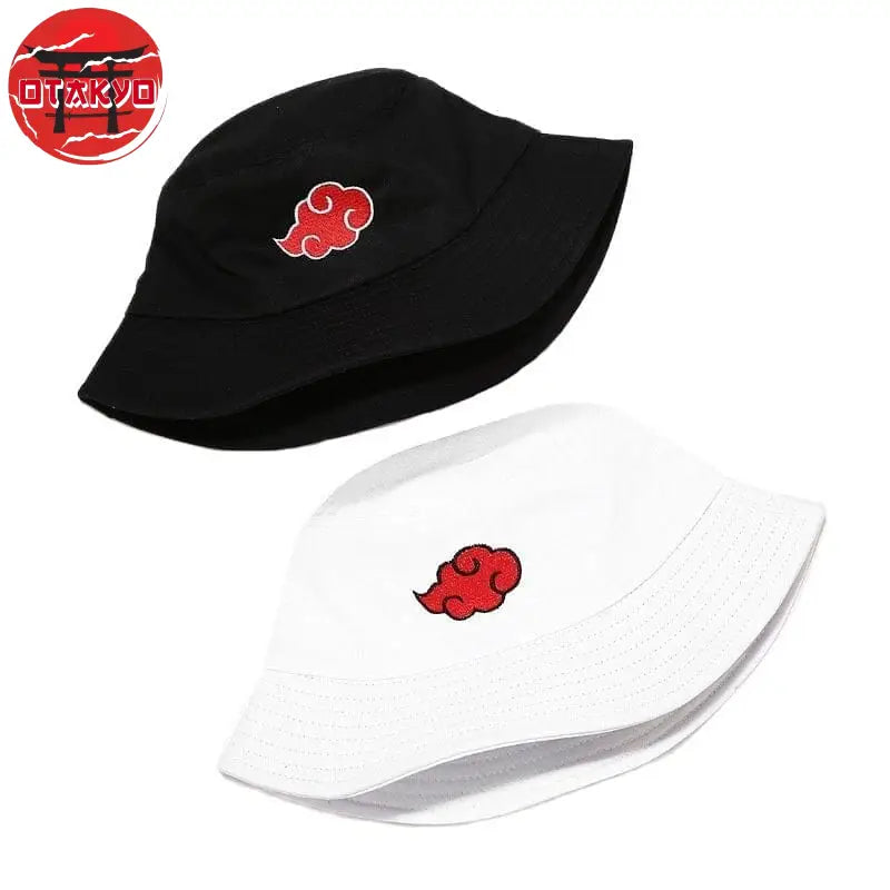 Akatsuki Schwarzer Bucket Hat - Naruto Shippuden™