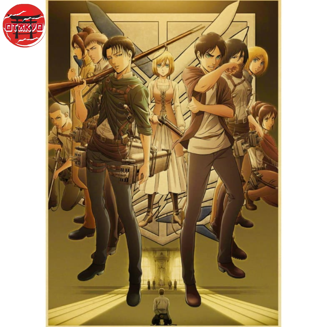Aufklärungstrupp Staffel 2 Poster - Attack on Titan™