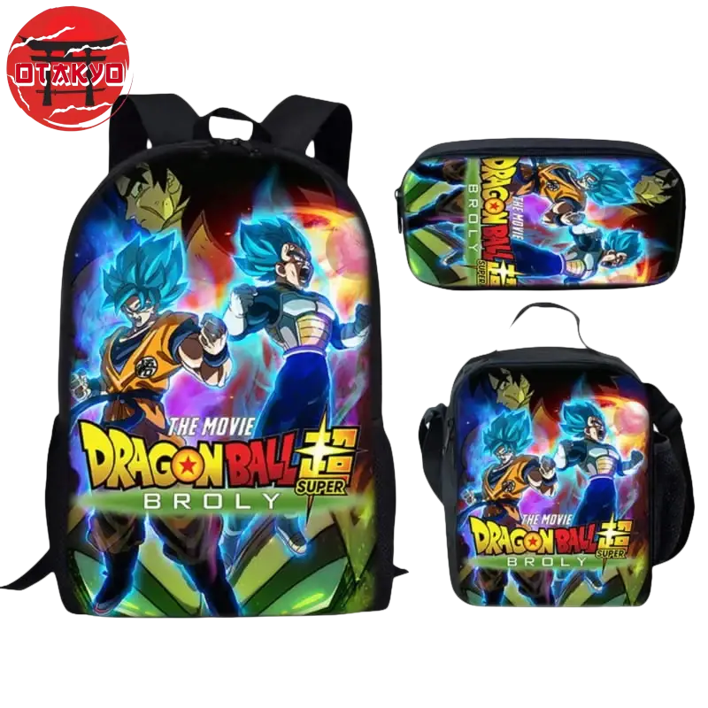 Broly Rucksack mit Federmäppchen und Tasche - Dragon Ball Z™