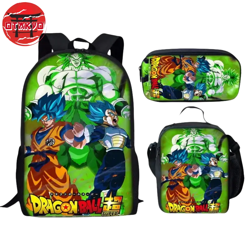 DBS Broly Rucksack mit Federmäppchen und Umhängetasche - Dragon Ball Z™