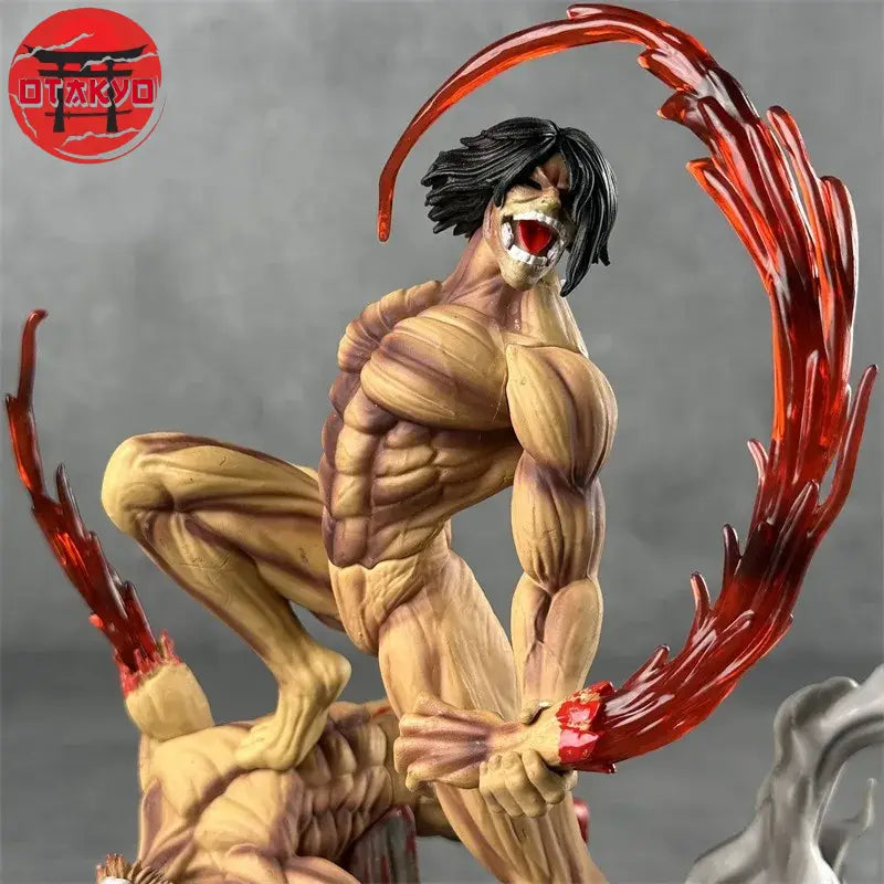 Figurine Titan Assaillant vs Titan Mâchoire - Attaque des Titans™