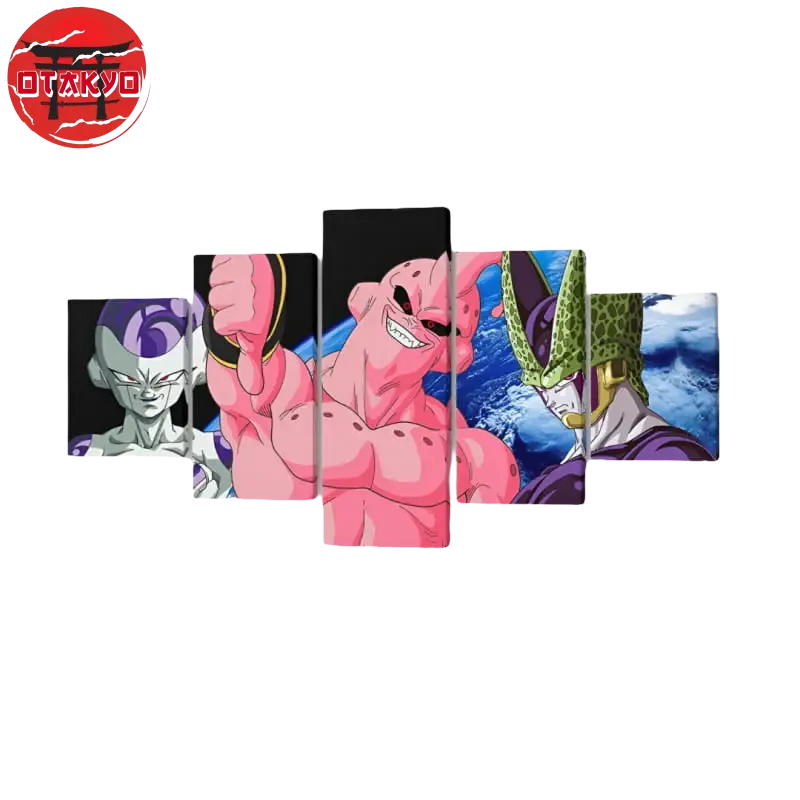Gemälde Freezer x Boo x Cell - DBZ™