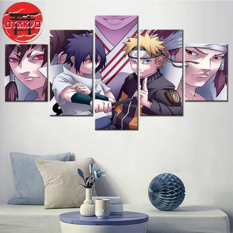 Indra & Asura Gemälde - Naruto Shippuden™