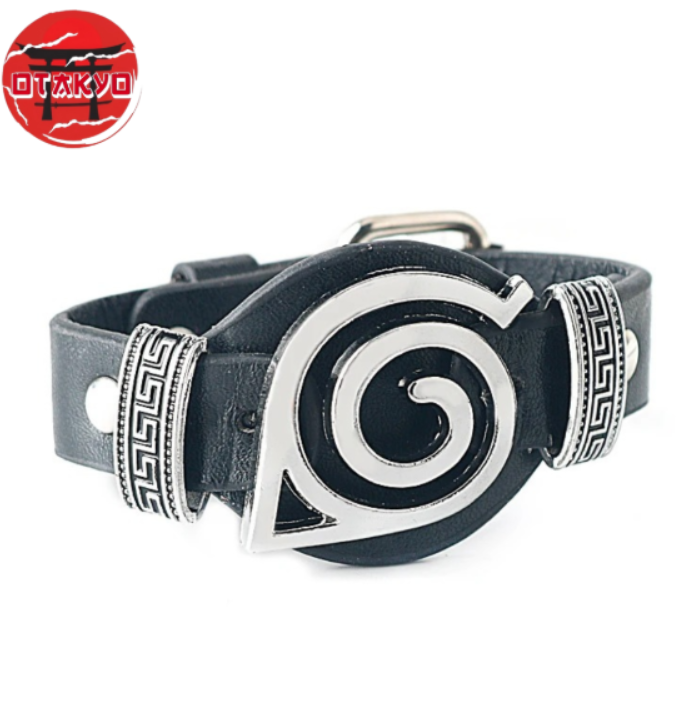 Konoha Armband "Emblem des Dorfes versteckt unter den Blättern" - Naruto Shippuden™