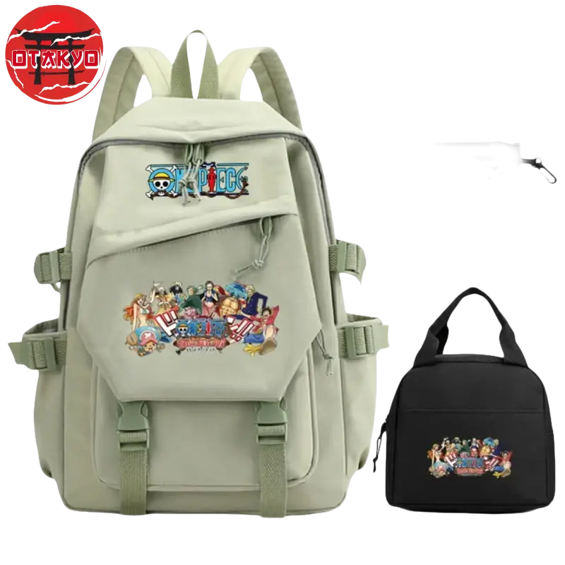 Mugiwara-Crew Rucksack mit Federmäppchen und Umhängetasche - One Piece™