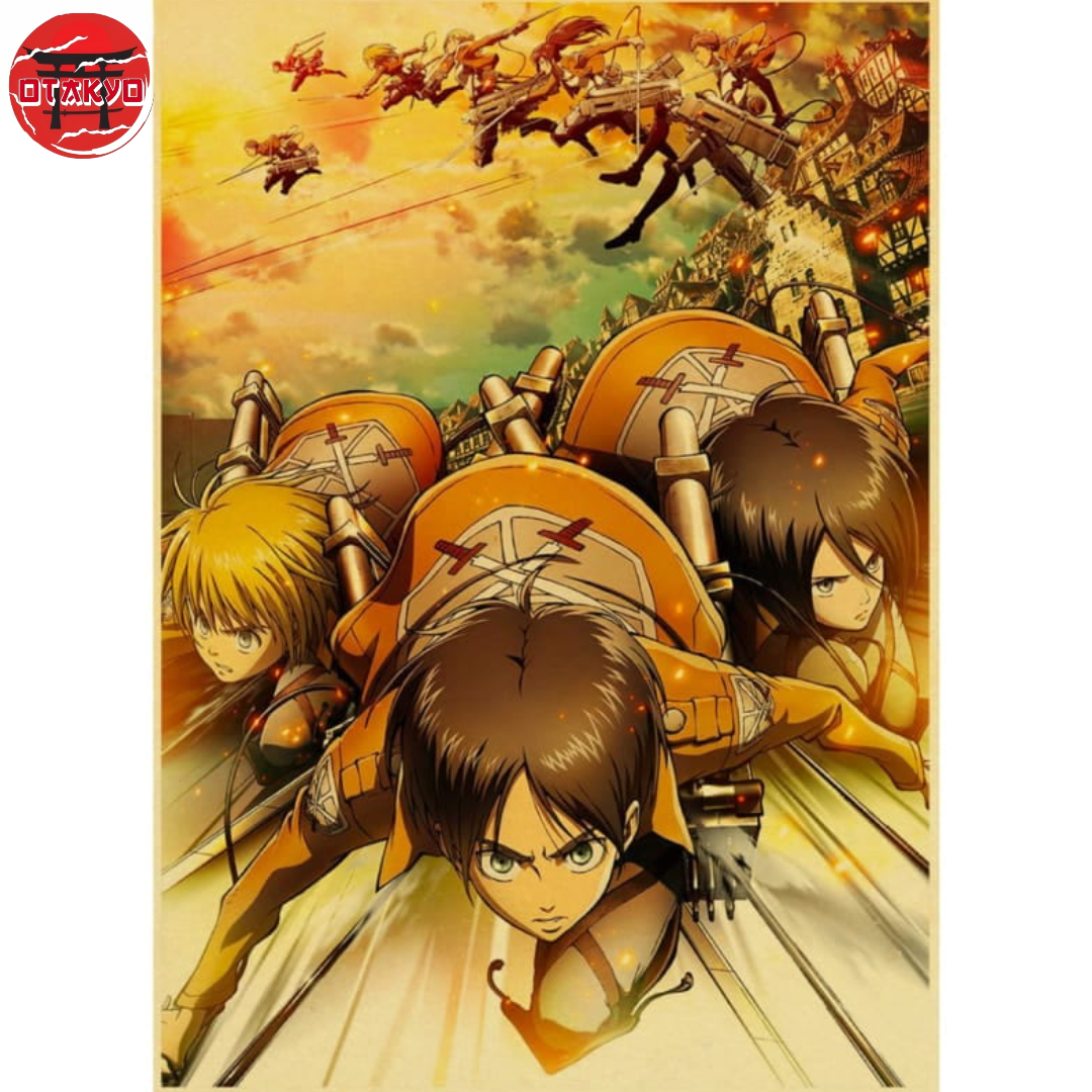 Poster Aufklärungstrupp - Attack on Titan™