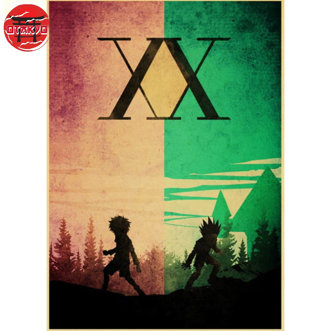 Poster Gon und Killua - Hunter x Hunter™