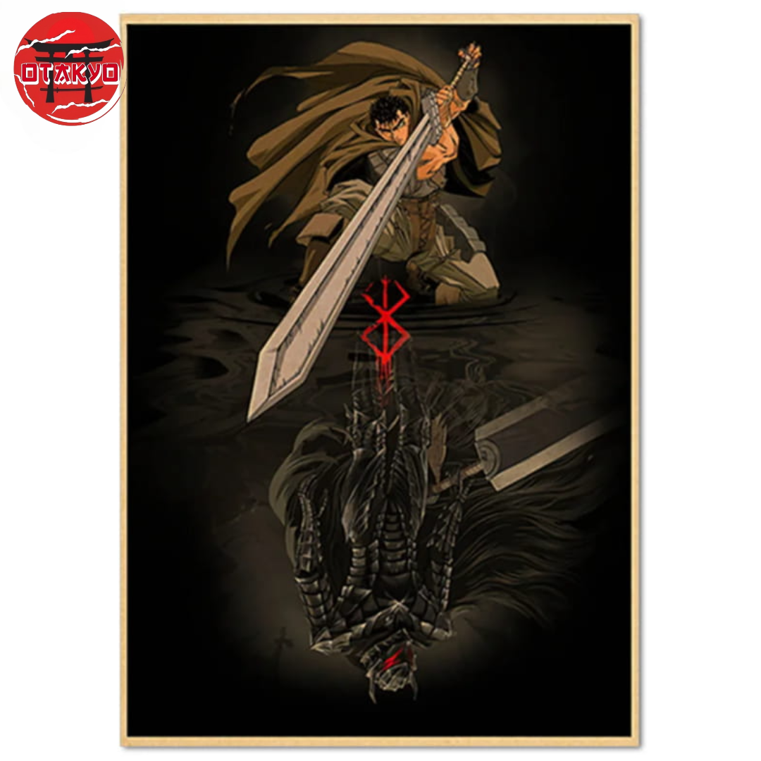 Poster Guts „Die Konfrontation mit dem Schatten" - Berserk™