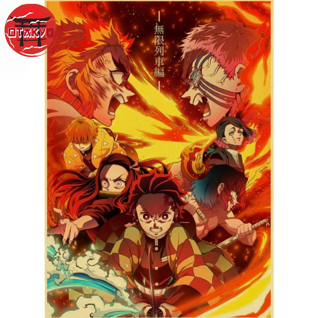 Poster Infinity Train Arc „2. Teil" - Demon Slayer™
