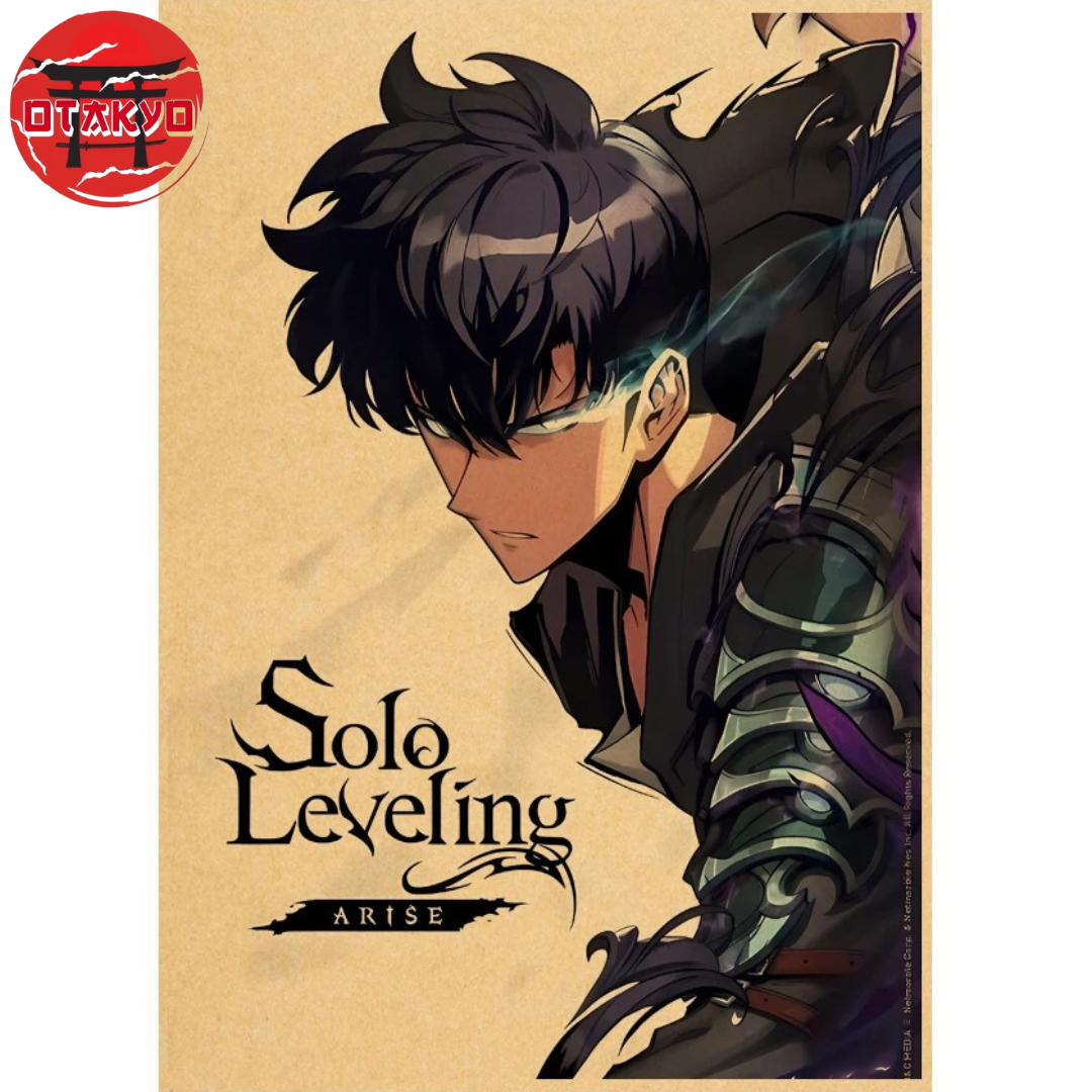 Poster Sung Jinwoo "Arise" - Solo Leveling™