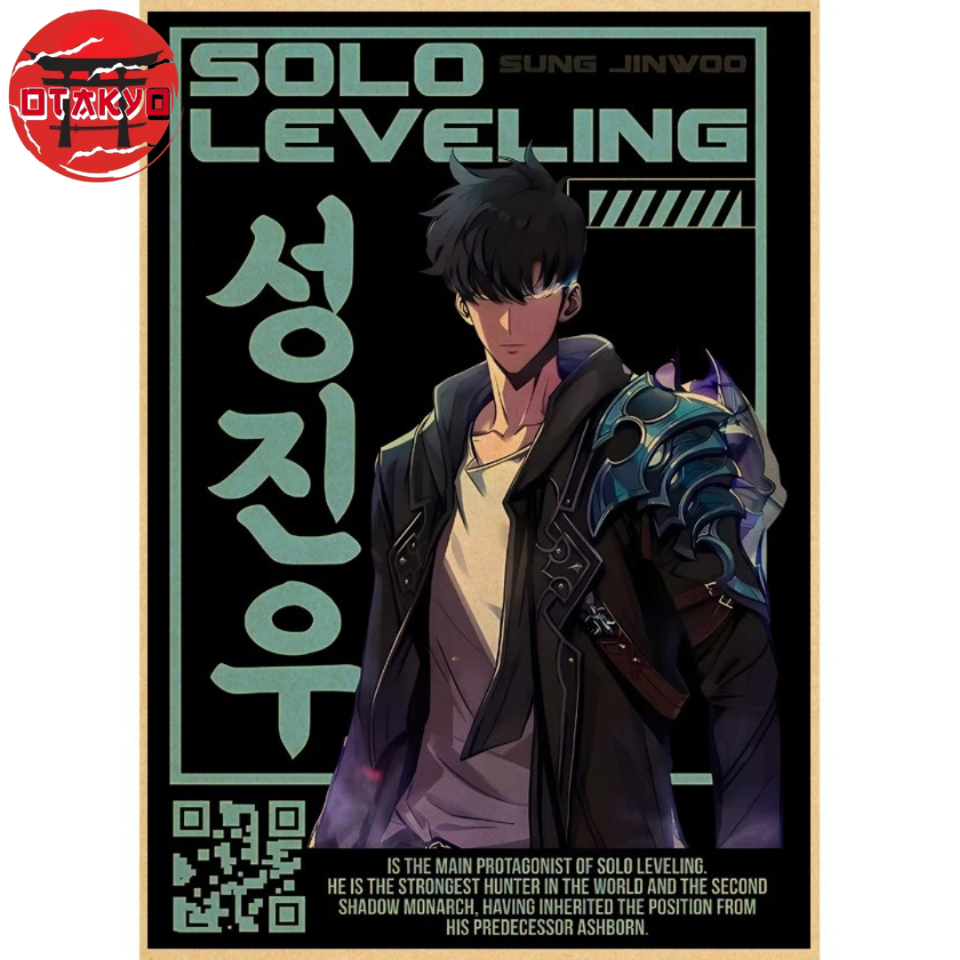 Poster Sung Jinwoo "Ultimativer Jäger" - Solo Leveling™
