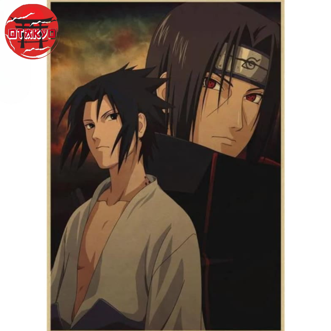 Poster Uchiha Geschwister - Naruto Shippuden™