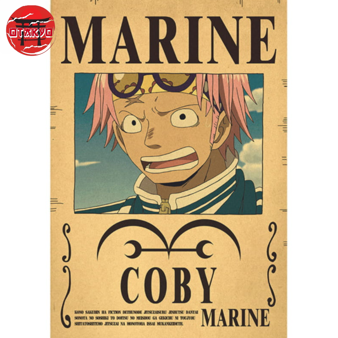 Poster Wanted Koby - One Piece™