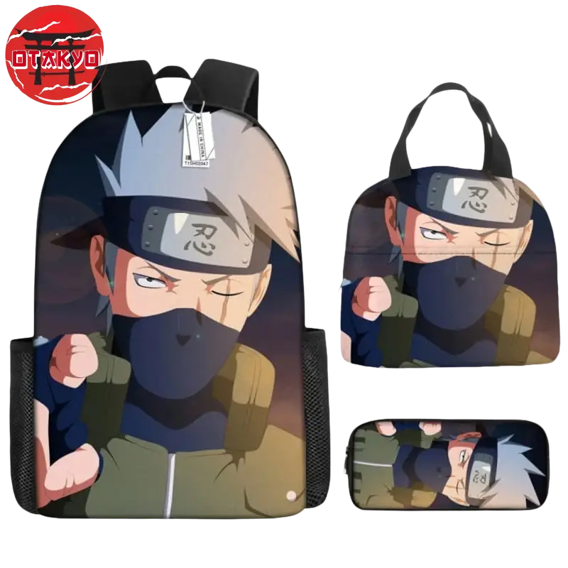 Rucksack mit Federmäppchen und Umhängetasche Kakashi Storm 3 - Naruto Shippuden™