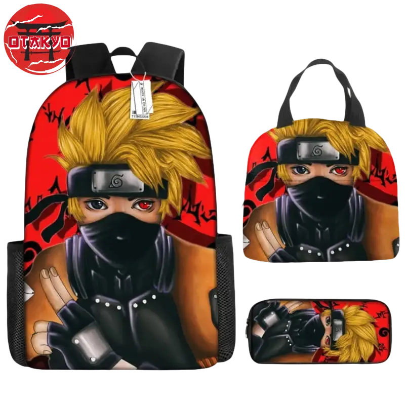 Rucksack mit Federmäppchen und Umhängetasche Naruto Fusion - Naruto Shippuden™