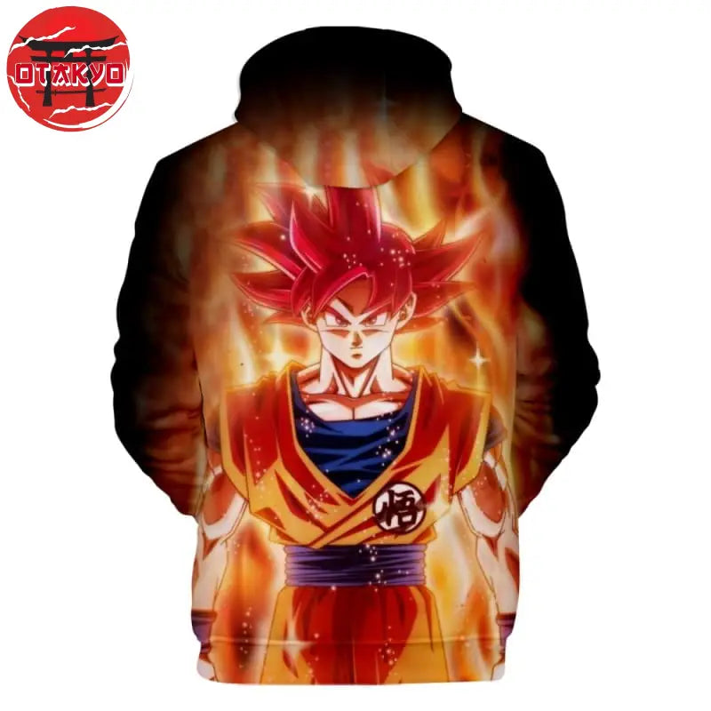 Son Goku Pullover "Super Saiyan God" - Dragon Ball Z™