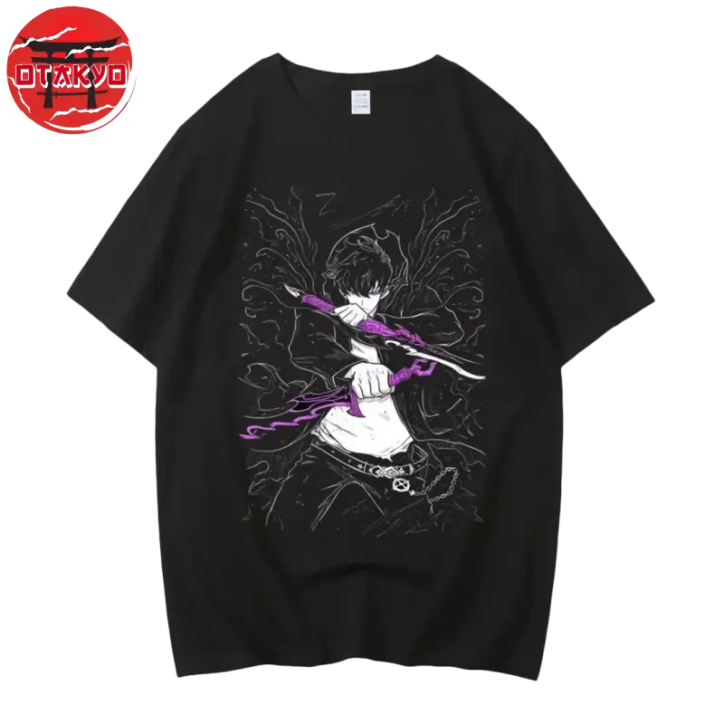 Sung Jin-Woo T-Shirt „Dolche des Dämonenkönigs" - Solo Leveling™