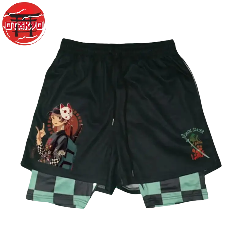Tanjiro Beschwörungsmaske Short - Demon Slayer™