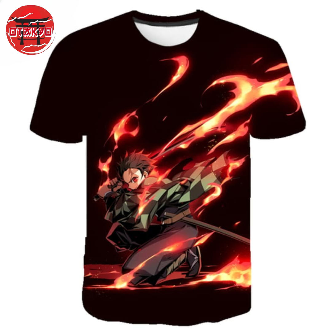 Tanjiro "Sun" T-Shirt - Demon Slayer™