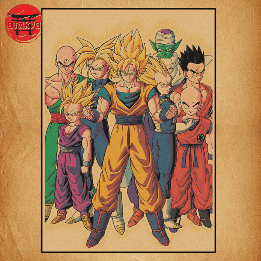 Z Warriors Poster - Dragon Ball Z™