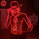 3D-Nachtlicht Ace - One Piece™