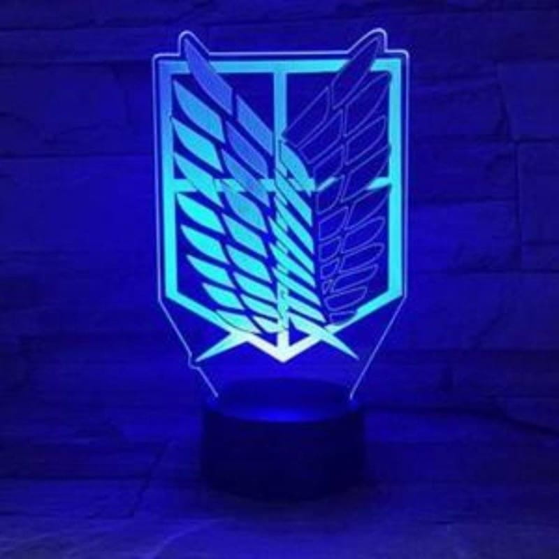 3D-Nachtlicht Aufklärungstrupp-Emblem - Attack on Titan™