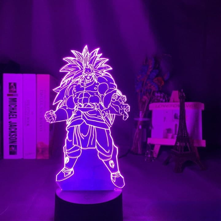 3D-Nachtlicht Broly SSJ3 - Dragon Ball Z™