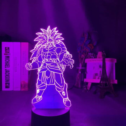 3D-Nachtlicht Broly SSJ3 - Dragon Ball Z™