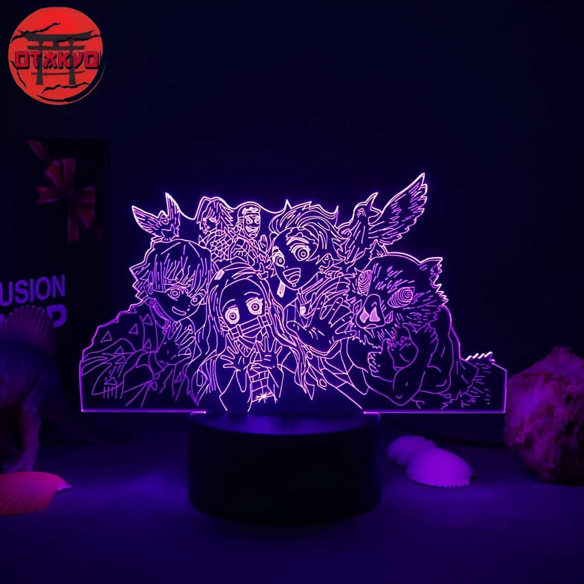 3D-Nachtlicht Charaktere Demon Slayer - Demon Slayer™