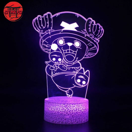 3D-Nachtlicht Chopper "Rumble" - One Piece™