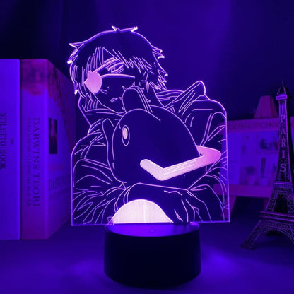 3D-Nachtlicht Denji x Pochita - Chainsaw Man™