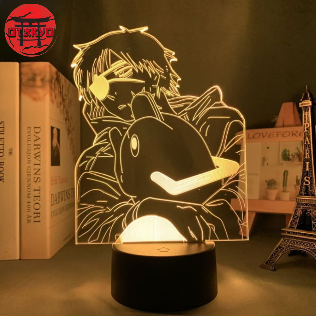 3D-Nachtlicht Denji x Pochita - Chainsaw Man™