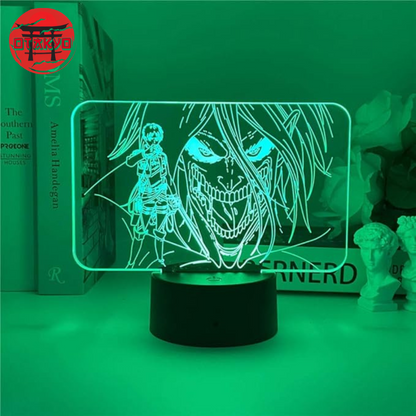 3D-Nachtlicht Eren Jaeger - Attack on Titan™