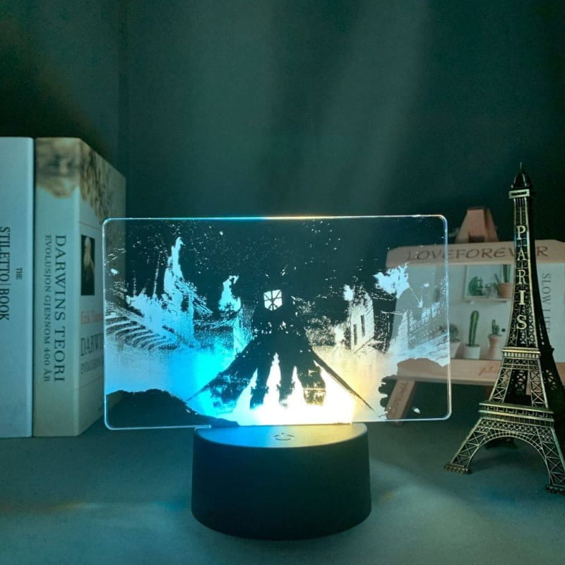 3D-Nachtlicht Eren Jaeger Zweifarbig - Attack on Titan™