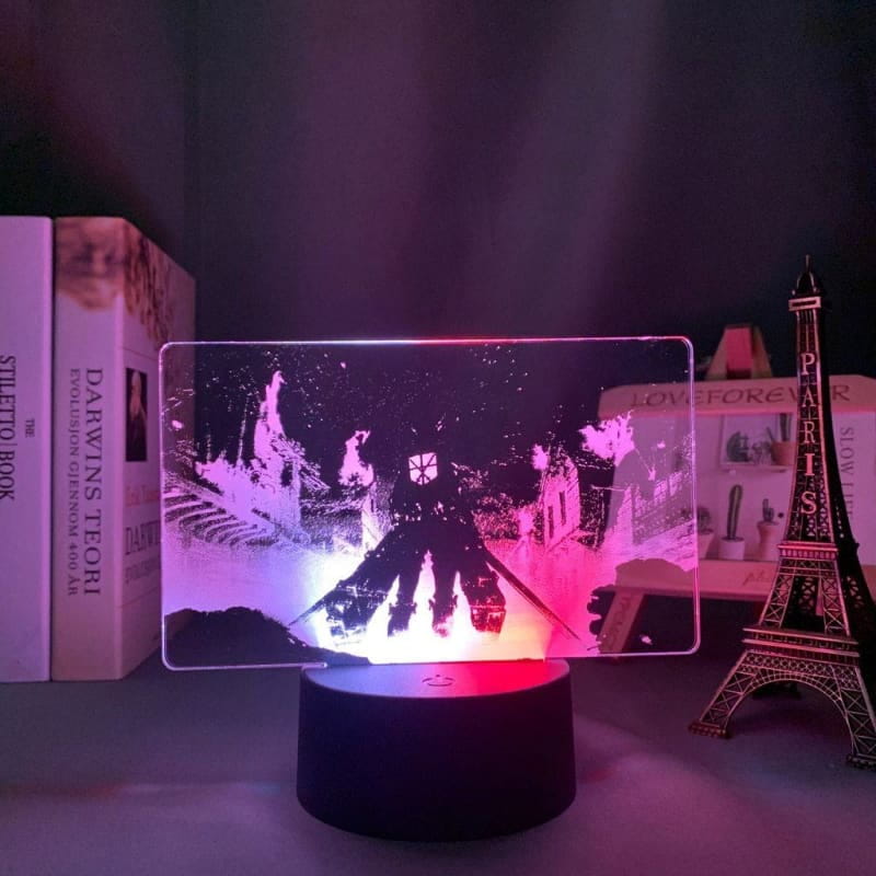 3D-Nachtlicht Eren Jaeger Zweifarbig - Attack on Titan™