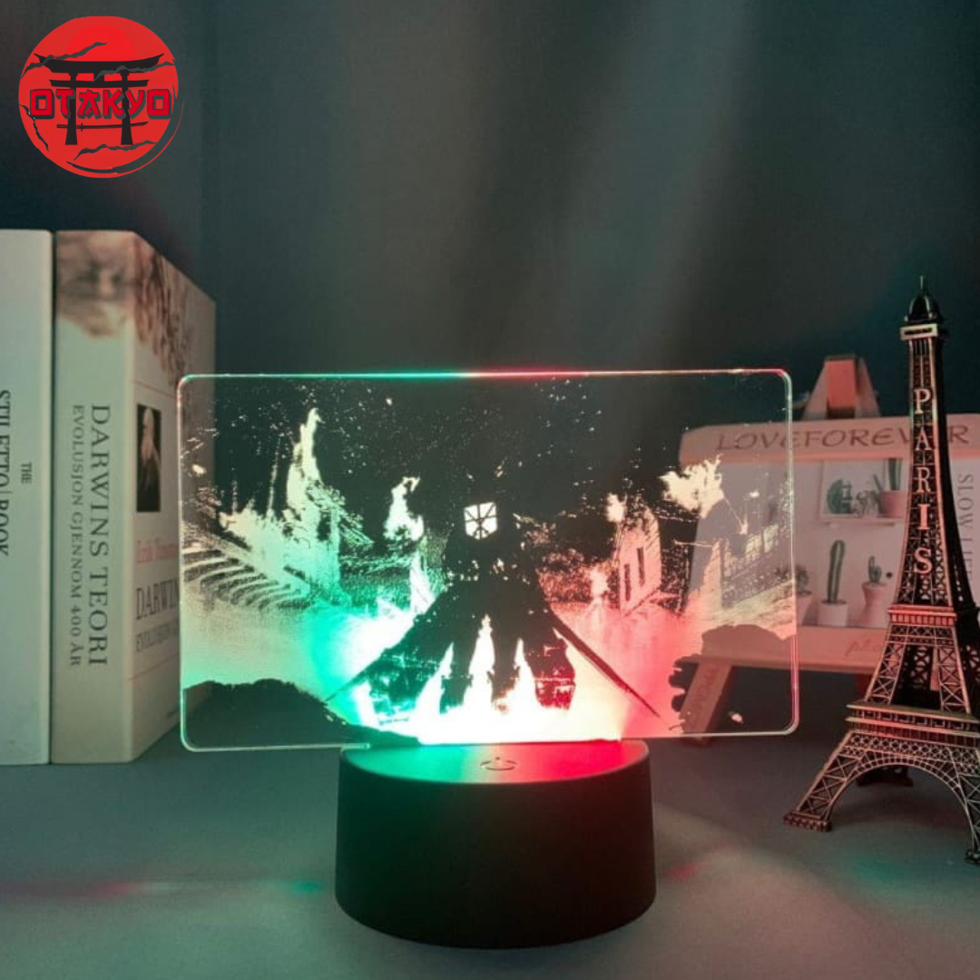 3D-Nachtlicht Eren Jaeger Zweifarbig - Attack on Titan™