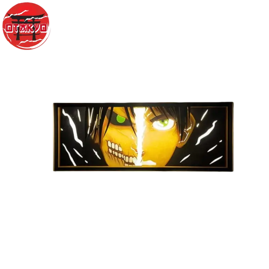 3D-Nachtlicht Eren x Angreifender Titan - Attack on Titan™