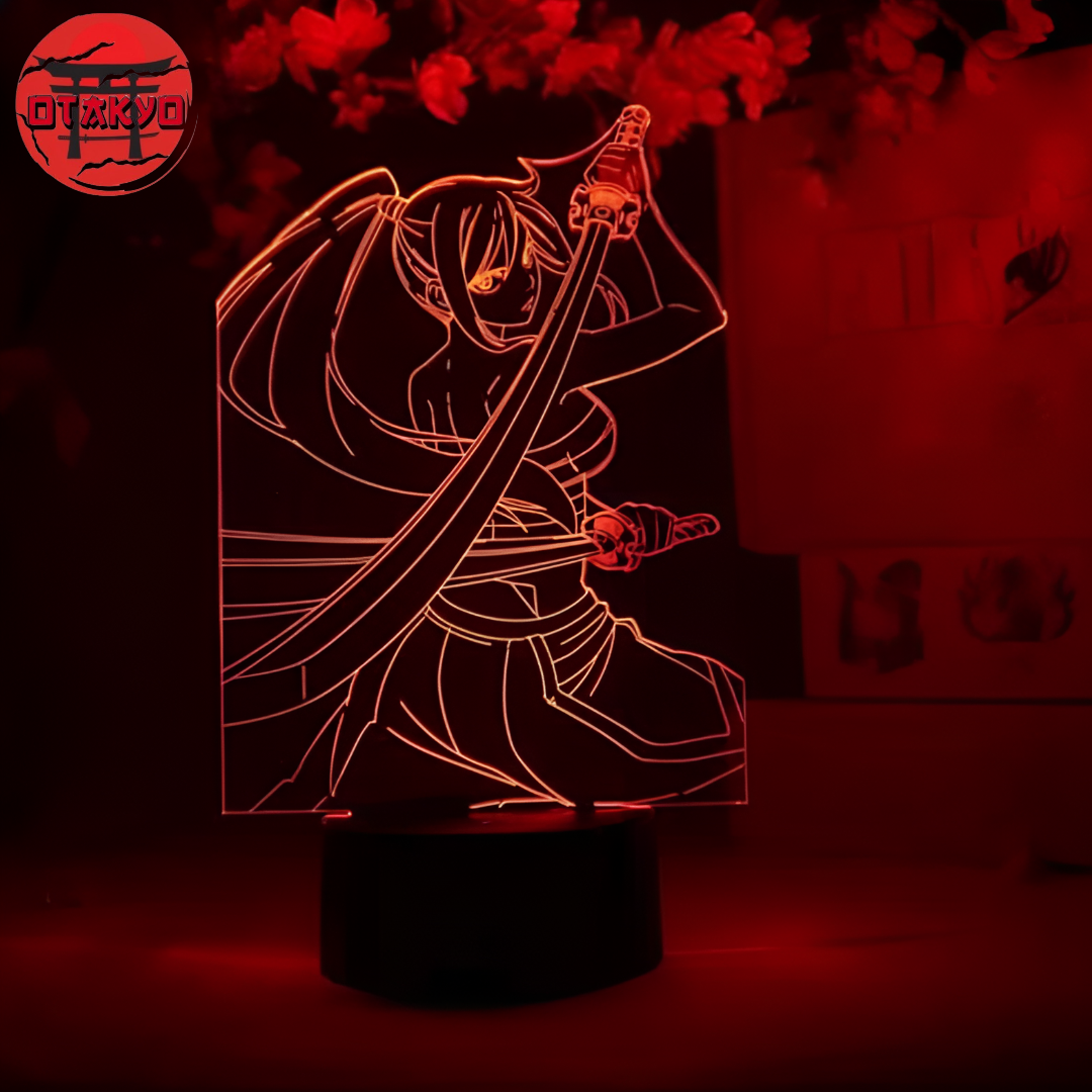 3D-Nachtlicht Erza Scarlett - Fairy Tail™