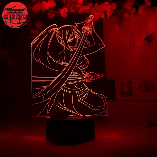 3D-Nachtlicht Erza Scarlett - Fairy Tail™
