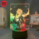 3D-Nachtlicht Gojo Satoru Zweifarbig V2 - Jujutsu Kaisen™
