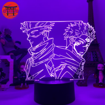 3D-Nachtlicht Gojo und Sukuna - Jujutsu Kaisen™