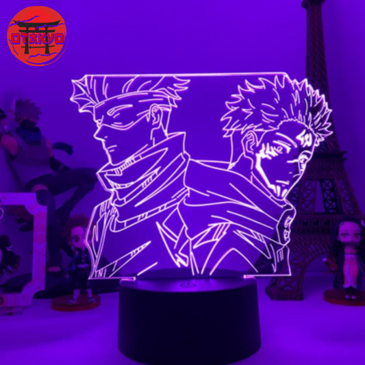 3D-Nachtlicht Gojo und Sukuna - Jujutsu Kaisen™