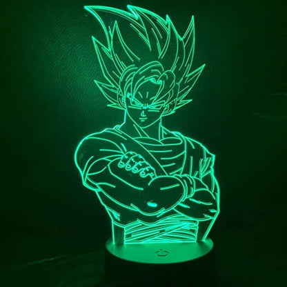 3D-Nachtlicht Goku SSJ Rosé - Dragon Ball Z™