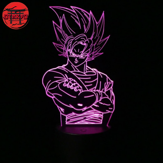 3D-Nachtlicht Goku SSJ Rosé - Dragon Ball Z™